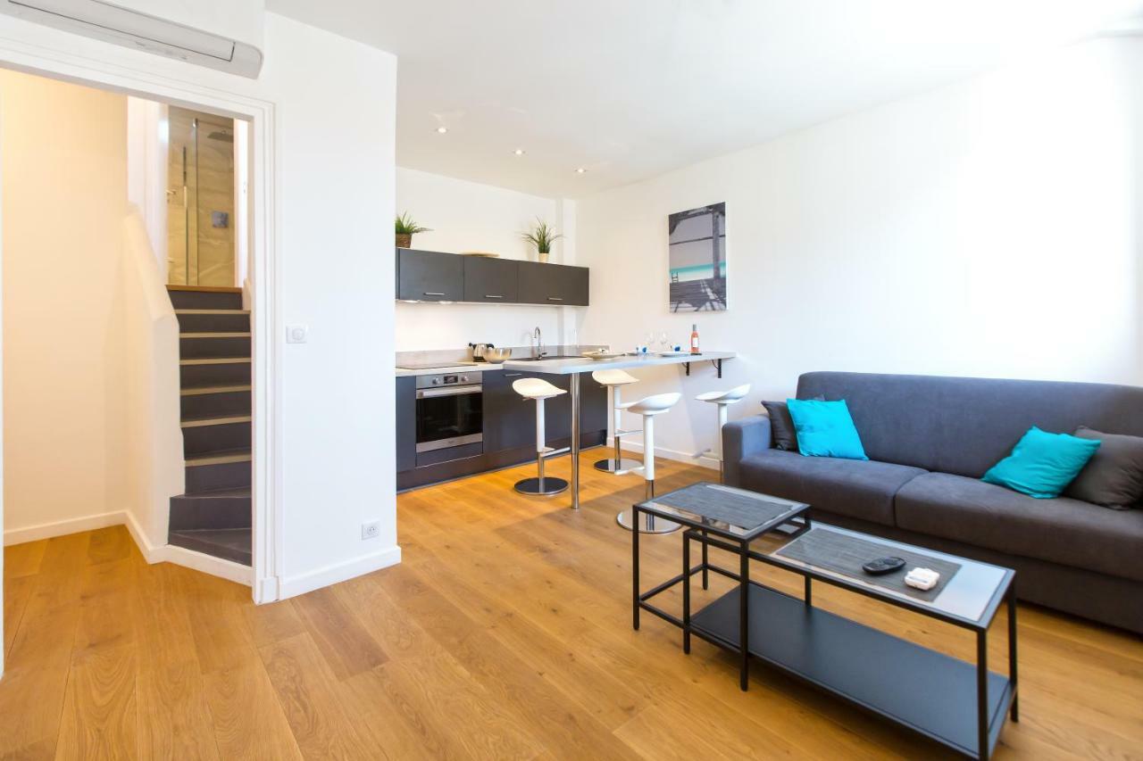 Wohnung Zentrum-Strand นีซ ภายนอก รูปภาพ