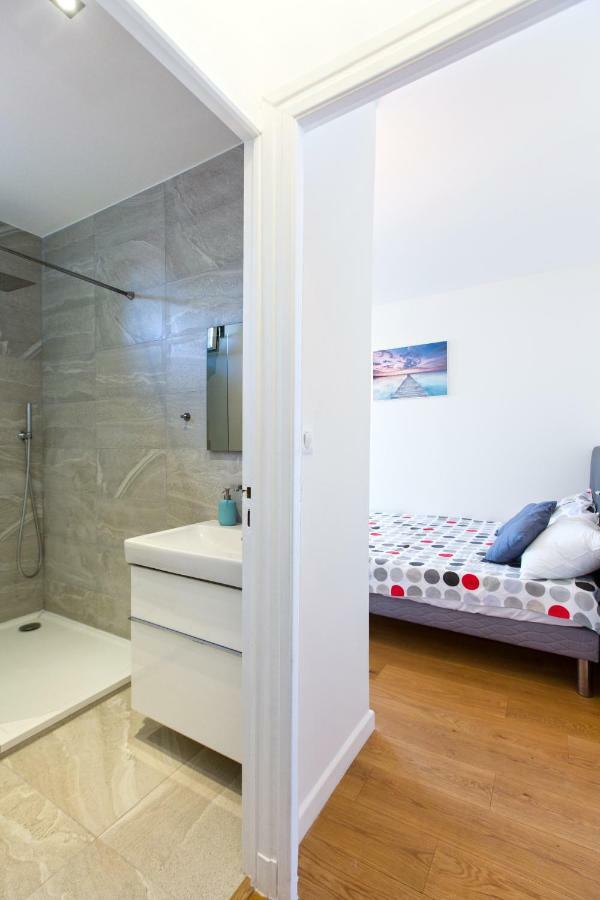 Wohnung Zentrum-Strand นีซ ภายนอก รูปภาพ
