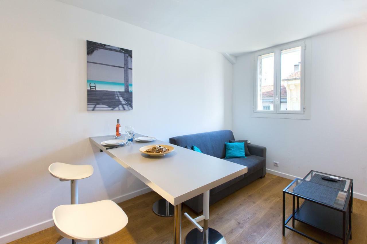 Wohnung Zentrum-Strand นีซ ภายนอก รูปภาพ