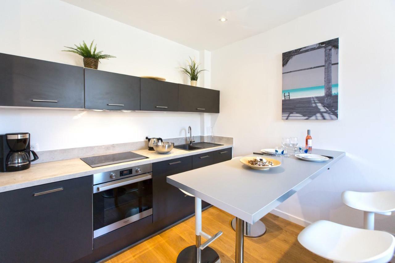 Wohnung Zentrum-Strand นีซ ภายนอก รูปภาพ